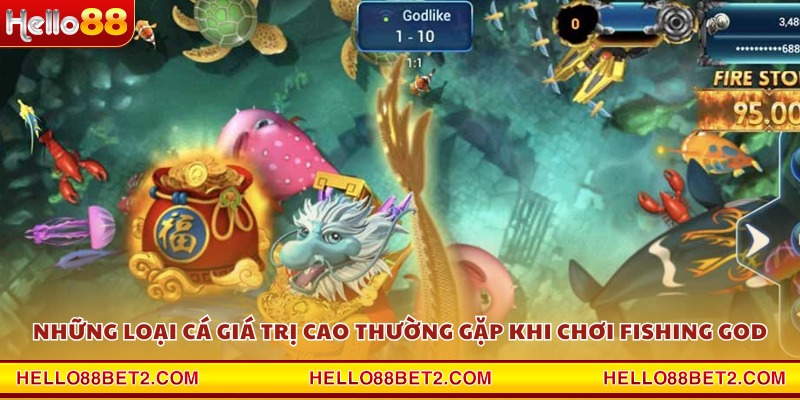 Bắn cá Fishing God Hello88 - Đấu trường cá vàng cực hấp dẫn - Hello88 - ZIBET