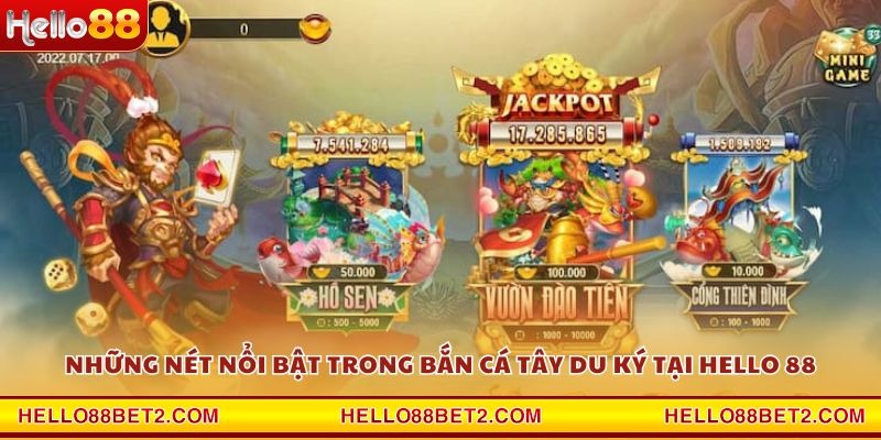 Bắn cá Tây Du Ký Hello88 - Hành trình săn thưởng huyền thoại - ZIBET