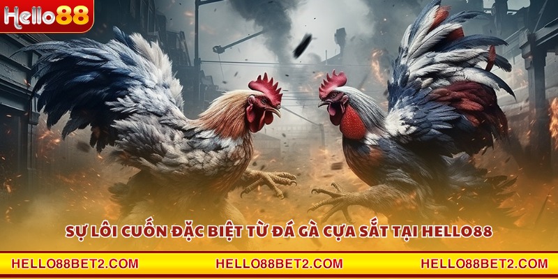 Đá gà cựa sắt Hello88 - Cuộc chiến nảy lửa của những chiến kê - ZIBET
