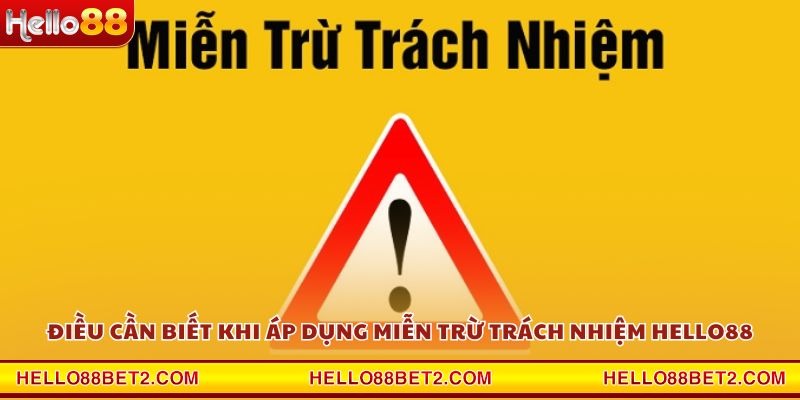 Miễn trừ trách nhiệm Hello88 – Quy định pháp lý cần nắm rõ - ZIBET