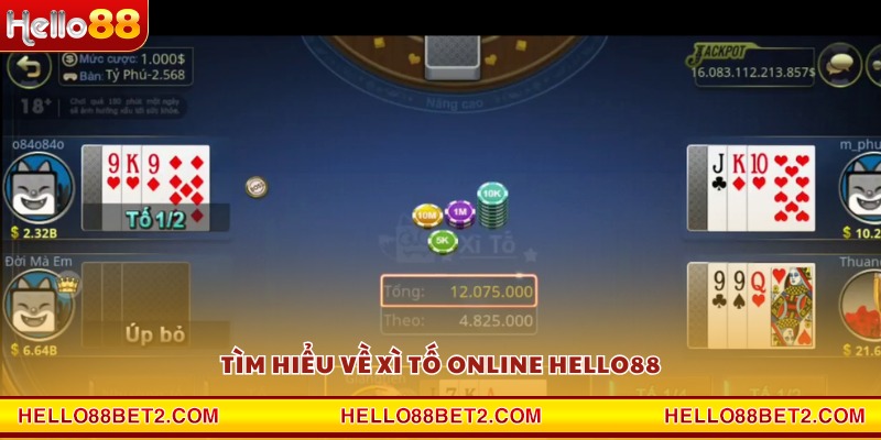 Xì Tố online Hello88 – Nơi khẳng định phong độ và chiến lược đỉnh - ZIBET